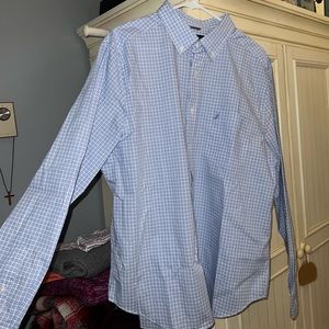 Nautica mens collar shirt